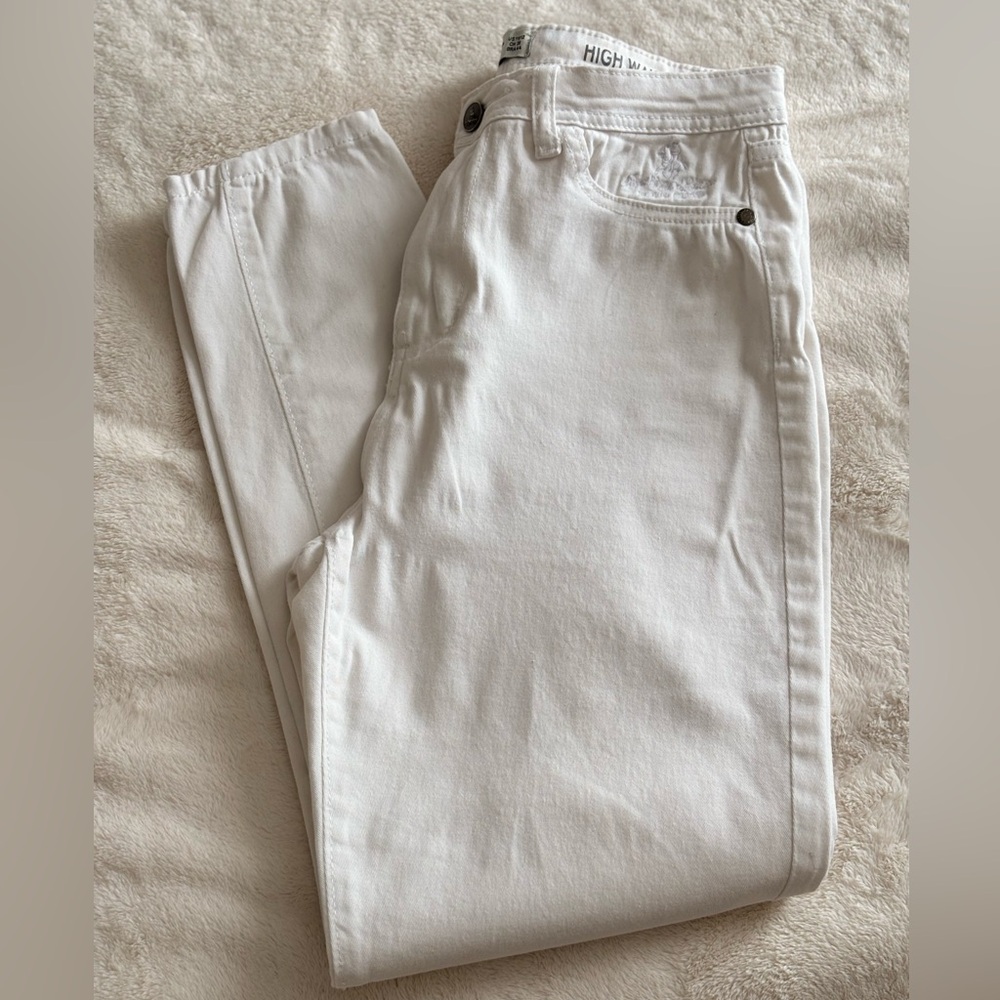 Beverly Hills Polo Club White Jeans